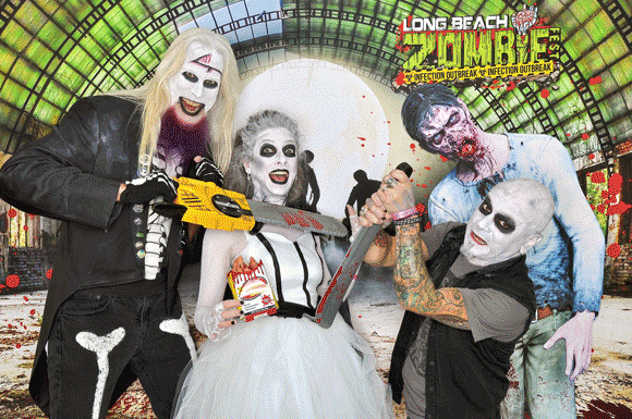 Long Beach Zombie Fest Souvenir E-Photo - Photo Booth